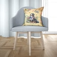 thumbnail image 3 of Bernese Mountain Dog Celebrates Spring and Enjoys a Happy Easter Pillow Cushion Double Sided Berner Lover Gifts Throw Pillow - 02001, 3 of 4