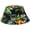 4, variant on CoCopeaunts Bucket Hat for Women Four Seasons Wild Wear Floral Pattern Foldable Bucket Cap Men Fisherman Hat Outdoor Sun Prevent