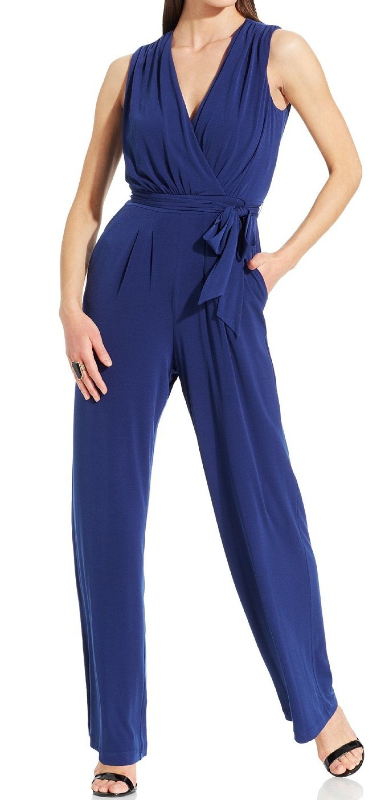 macys petite jumpsuits