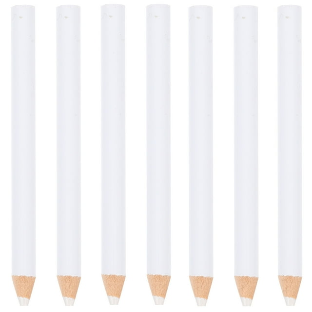 Lápices de costura de 7pcs para tela lavable de tela lápices de marcado de tela lápices de tiza marcador de tela para manualidades de coser