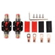 thumbnail image 1 of Disyuntor en línea de 12 a 24 V con portafusibles de reinicio manual Terminales de batería Tubos termorretráctiles para sistema de audio de barco de coche 50 A, 1 of 5