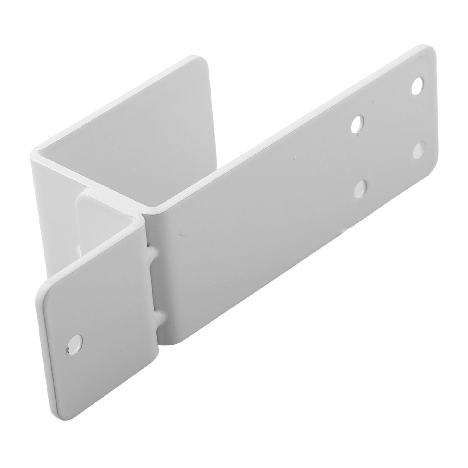 Door Barricade Brackets for 2x4 Lumber, U-Shaped Steel Design, Rust-Resistant Coating, Quick Installation for Interior Exterior Doors, Garages, Basements, Barns, Sheds, Warehouses, 2-Pack