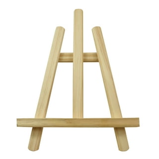 Sofullue 10PCS Small Desk Easels Canvas Painting Holder Wooden