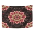 thumbnail image 4 of Wobogo Pink Mandala Flowers Tapestry 60×51in Home Living Room Bedroom Wall Hanging Ornaments, 4 of 10