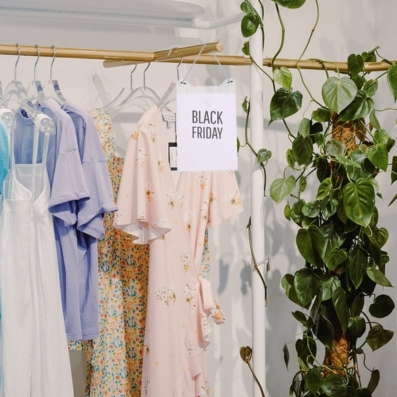 Soimiss Reserved Hanging Signs Messages Rectangular Acrylic Transparent Modern Design for Customers 1Set