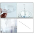 thumbnail image 4 of SharkTRUE Drink Straw Cup Transparent Insulated Coffee Cup With Lid Double Plastic Cup, 4 of 8