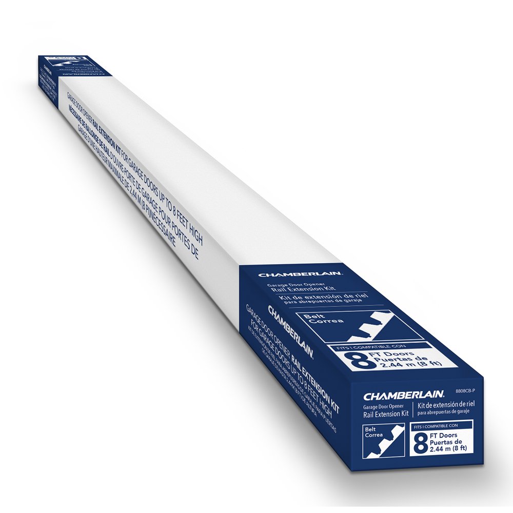 Chamberlain 8808CBP 8' Garage Door Belt Drive Rail Extension Kit
