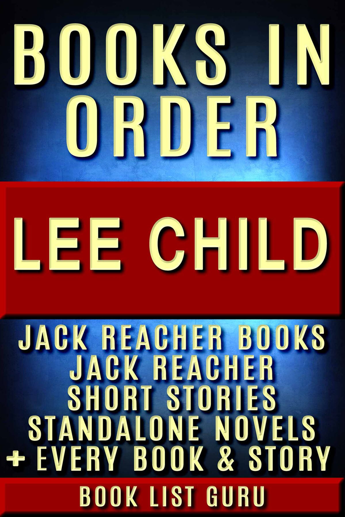 Jack Reacher Books In Order
