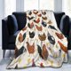 thumbnail image 5 of Manta con estampado de gallos y pollos para todas las estaciones, ultra suave y cálida manta de forro polar para el hogar, cama, sofá, sillón, viajes al aire libre, camping, 60 x 50 pulgadas, 5 of 8