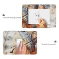 thumbnail image 3 of JSTEL Sheet Music Guitar Watercolour Large Gaming Mouse Pad Big Mousepad Mice Keyboard Mat with Non-Slip Rubber Base for Computer Laptop Home & Office, 31.5 X 11.8 inch, 3 of 6