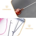 thumbnail image 2 of KAKOWELY 10pcs Portable Latch Crocheting Hooks Set For Diy Knitting And Crocheting Projects, Sturdy Metal Crochet Hooks With Latch For Yarn And Beading, Crochet Tool Kit With Ten Pieces, 2 of 4