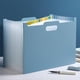 thumbnail image 3 of Bolsa portátil Zulema Organizador de archivos de Gran capacidad expansión color Azul claro, 3 of 5