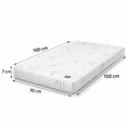 thumbnail image 4 of Colchón de Cuna de Bebé 70x100 | Funda de Bambú Impermeable y Transpirable | Hecho en México | 18 Certificaciones  Colchones Dorm®, 4 of 9