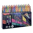 thumbnail image 2 of Dual-Tip Glitter Markers, 48 Pens with 96 Colors, Metallic Markers for Cards, DIY Crafts, Scrapbooking & Adult Coloring Books, 6.01*12.36 inch, By Preplabs, 2 of 9
