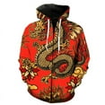 thumbnail image 2 of 3D Printed Orient Dragon Cat Zipper Hoodie For Men Fashion Long Sleeve Tops Sweatshirt Kids Cool Streetwear Harajuku Hoodies, 2 of 6