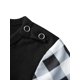 thumbnail image 5 of Pijamas navideños para toda la familia: camisetas de manga larga con estampado de gorro de Papá Noel y pantalones a rayas. Ropa de dormir navideña., 5 of 9