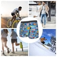 thumbnail image 4 of Kdxio Men's Boxer Briefs with Cute Flat Fish Print - Comfortable and Breathable Underwear for Everyday Wear, 4 of 5