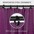 thumbnail image 4 of Shower Curtain Liners, 70 x 72 Inches with 12 Metal Grommet Holes, Waterproof Heavy Duty Plastic Liners: SUPER CLEAR-5, 4 of 5