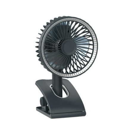 

Protable Clip On Fan Bed Fan 4000mAh Speed Adjustable Small Personal Cooling Fan Mini Fan Quiet USB Rechargeable for Outdoor Camping Gym Treadmill Office Powerful Battery Operated Stroller Fan