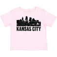 thumbnail image 3 of Inktastic Kansas City Skyline Grunge Boys or Girls Toddler T-Shirt, 3 of 5