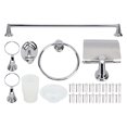 thumbnail image 3 of Juego De Estantes Para Baño Accesorios Para Inodoro Acero Inoxidable Duradero Que Ahorra Espacio Para El Hogar Anggrek Otros, 3 of 8