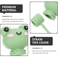 thumbnail image 2 of 8pcs Animals Straw Tips Cover Reusable Cute Frog Straw Toppers Straw Cover Plugs for Drinking Straws Party Straw Caps Decoration, 2 of 5