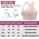thumbnail image 2 of Ropa Interior Deportiva De Alto Impacto para Mujer, Ropa Interior Deportiva para Correr con Correa Cruzada En La Espalda, Ropa Interior con Copas Desmontables - Rosa, 2 of 5