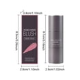 thumbnail image 2 of LEBONYARD 4g Double Head Powder Blush Stick Low Saturation Natural Three Dimensional Brightening Facial Makeup, 2 of 6