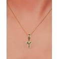 thumbnail image 3 of Collar con dije de oro laminado letra brillos Y, 3 of 6