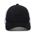 thumbnail image 3 of Outdoor Cap FWT-130L Cotton twill unstructured cap-Black/White, 3 of 8