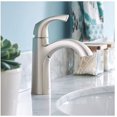 thumbnail image 2 of Moen Lindor Brushed Nickel Single Handle Lavatory Faucet 4 in., 2 of 4