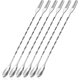 thumbnail image 1 of Cuchara de cóctel CHAO de acero inoxidable 32 cm 6 piezas plata, 1 of 5