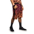 thumbnail image 4 of Victorious Men's Dip Dye Gradient Tiger Camo Short Sleeve Top and Shorts Tracksuit Set - Red - 3X-Large, 4 of 6