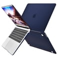 thumbnail image 2 of Mosiso New MacBook Air 13 Inch Case A2337 M1 A2179 A1932 2020 2019 2018 Release, Hard Case Shell Cover with Keyboard Cover for Apple MacBook Air 13'' Retina with Touch ID, Navy Blue, 2 of 6