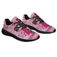 thumbnail image 6 of BreaStCancer Awareness Faith Over Fear Shoes Sneakers Black Size 8, 6 of 7
