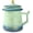 Blue, variant on Loose Leaf Cup with Infuser and Lid, 14.8oz Chinese Ceramic Mug with Fine Mesh Strainer, Office Steeping Cup for Lovers Gifts