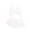 White, variant on Bikinis Sets for Women 2 Piece Swimsuit for Women Women's New Fashion Cutout Shell-Style Top Paired with Hand-Woven Bikini Swimwear