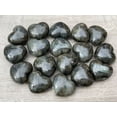 thumbnail image 1 of Large Labradorite Heart, 1.75" Crystal Gemstone Labradorite Palm Stones, 1 of 11
