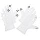 thumbnail image 4 of 2 pares de guantes hidratantes de algodón para dormir y pantalla táctil Use guantes de loción manual durante la noche para manos para manos secas, 4 of 7