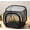 black, variant on Foldable Insect Habitat Cage, Portable Ventilated Mesh Observation & Breeding Cage for Outdoor Nature Exploration, for Butterfly, Praying Mantis, Grasshopper (Black)