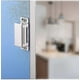 thumbnail image 3 of Magnetic Cabinet Door Magnets 10kg Powerful Stainless Steel Cabinet Magnet Cabinet Door Magnet (6 Pieces)(stainless Steel Screws), 3 of 5