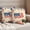 Red, Navy, Tan, variant on Pack of 2 American Map Outdoor Pillow Covers Decorative, Waterproof Pillow Protector, Patriotic 250 Freedom Independence Day Throw Pillowcases Accent Cushion Cases for Patio Couch Sofa 20"x20"