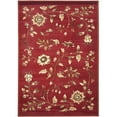 thumbnail image 3 of SAFAVIEH Lyndhurst Milo Floral Border Area Rug, Red/Multi, 8' x 11', 3 of 6