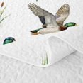 thumbnail image 5 of Manfei Aquatic Bird Pattern Quilt Full,Farmhouse Cabin Full Bedspread Sets,3pcs,1 Coverlet and 2 Pillowcases, 5 of 7
