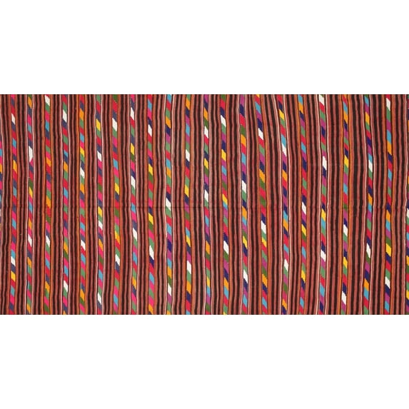 Ahgly Company Indoor Rectangle Contemporary Gold Brown Oriental Area Rugs, 8' x 10'