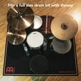 thumbnail image 3 of MEINL Drum Rug 5.25'x6.5' Black, 3 of 7