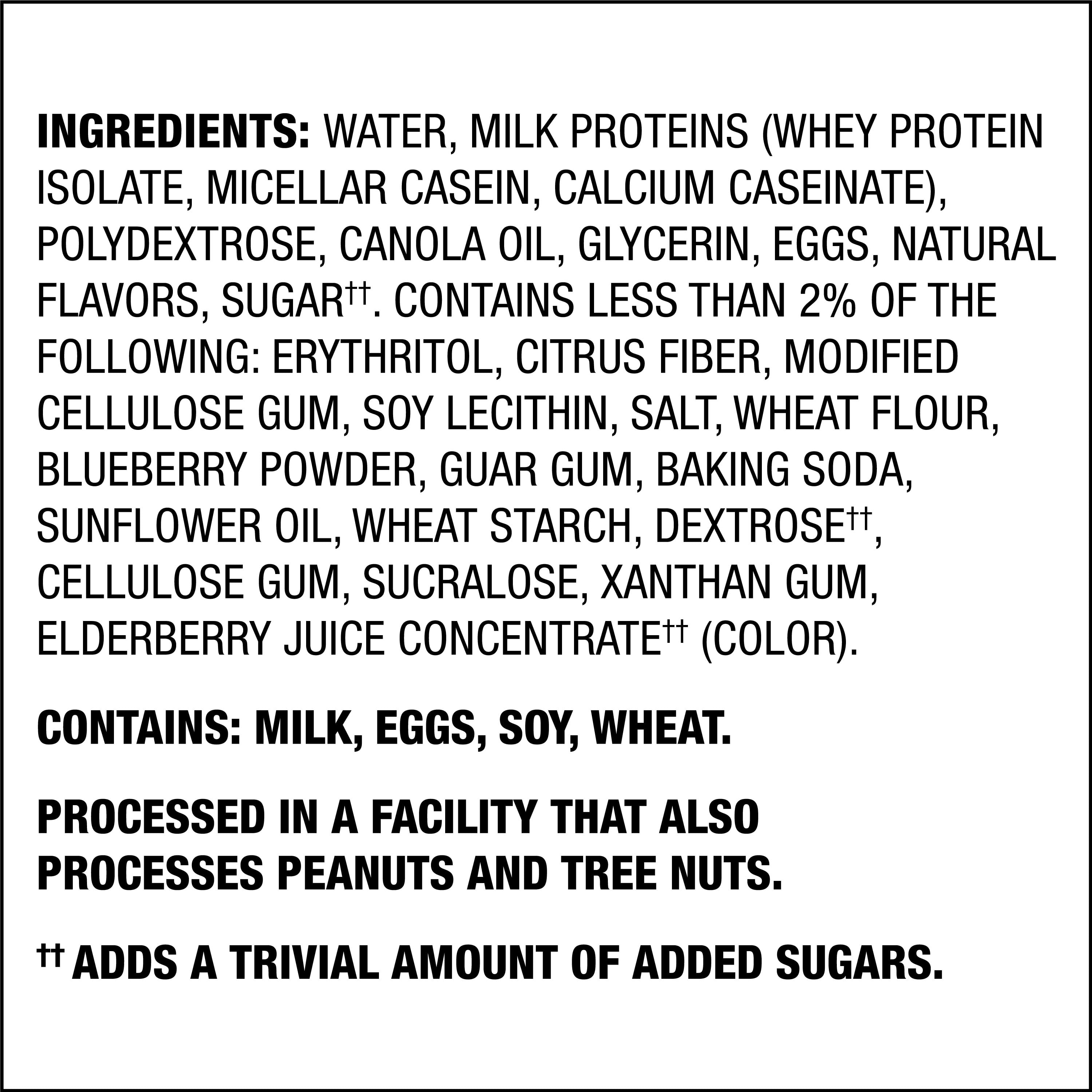 (6 pack) Quest Bake Shop Protein Muffins, Blueberry Flavor, 10g Protein, 3g of Sugar, 4 Count