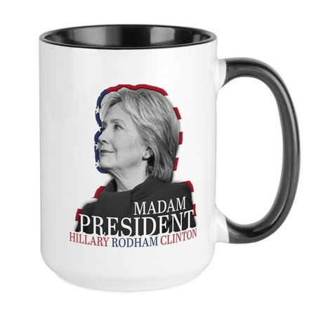 

CafePress - Madam President Large Mug - 15 oz Ceramic Large Mug