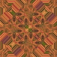 thumbnail image 1 of Ahgly Company Indoor Square Patterned Love Red Area Rugs, 4' Square, 1 of 6