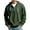 Army Green, variant on Quarter Zip Hoodies for Men Long Sleeve Waffle Solid Color Hooded Sweatshirt Oversized Baggy Classic Pullover Tops White XXXXL